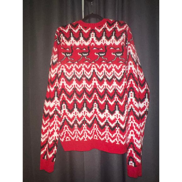 Ugly Christmas Sweater Xmas Size Large Ostrich - Picture 3 of 3